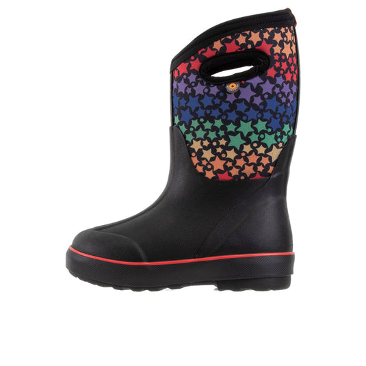 Bogs Classic II Rainbow Stars Left Profile
