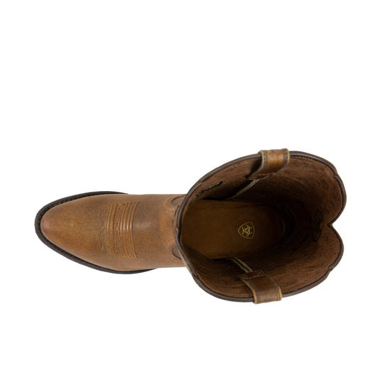 Ariat Heritage R Toe Western Boot Top View