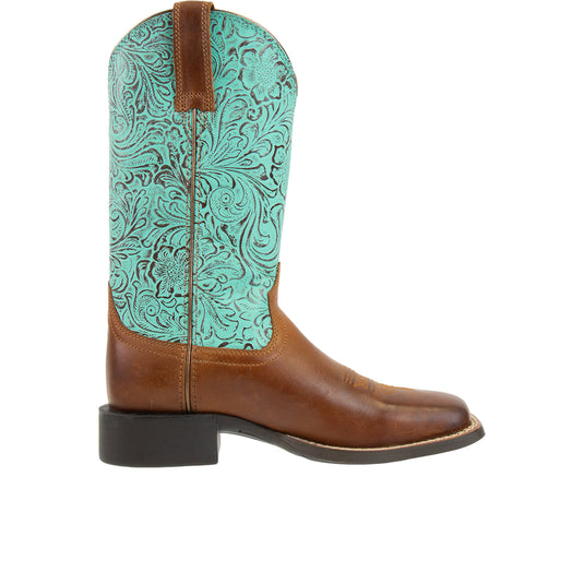 Ariat Round Up Wide Square Toe Inner Profile