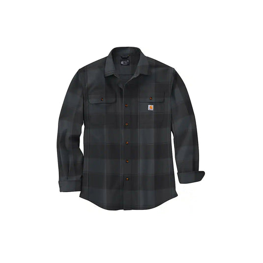 Carhartt Loose Fit Heavyweight Flannel Long Front View