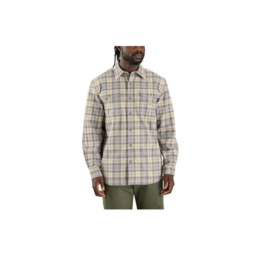 Carhartt Loose Fit Heavyweight Flannel Long Front View
