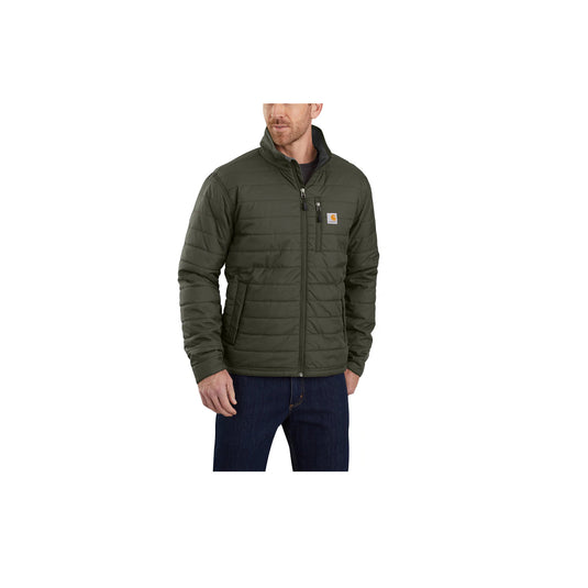 Carhartt Rain Defende Relaxed Fit Lightweight Insulated Jacket Front View
