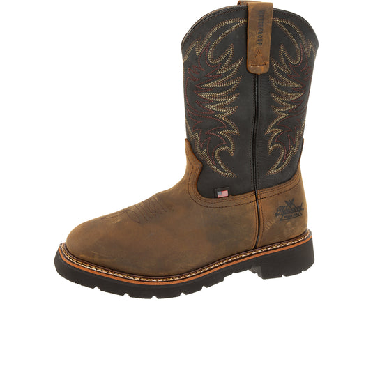 Thorogood American Heritage Wellington 11 In Soft Toe Left Angle View