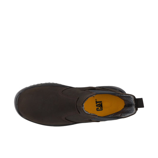 Caterpillar Stiver Chelsea Steel Toe Top View