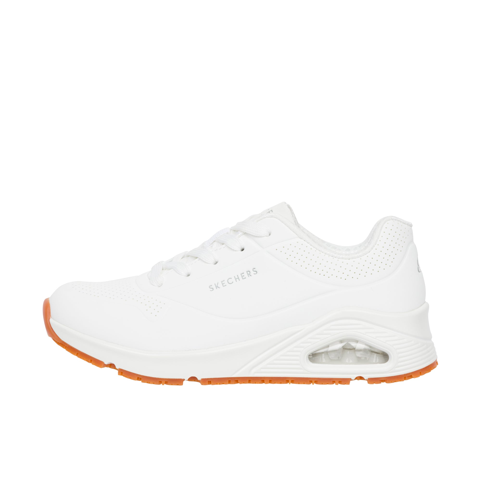 Skechers Womens Uno Soft Toe White