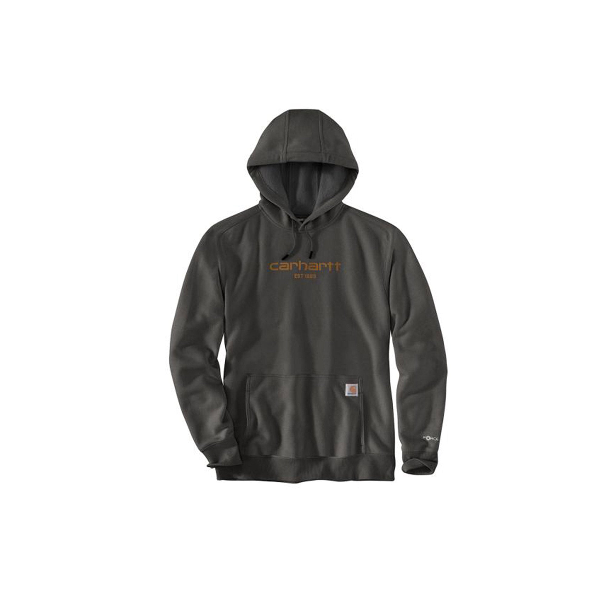 Carhartt Force Relaxed Fit Lightweight Logo Graphic Sweatshirt Heather Brown