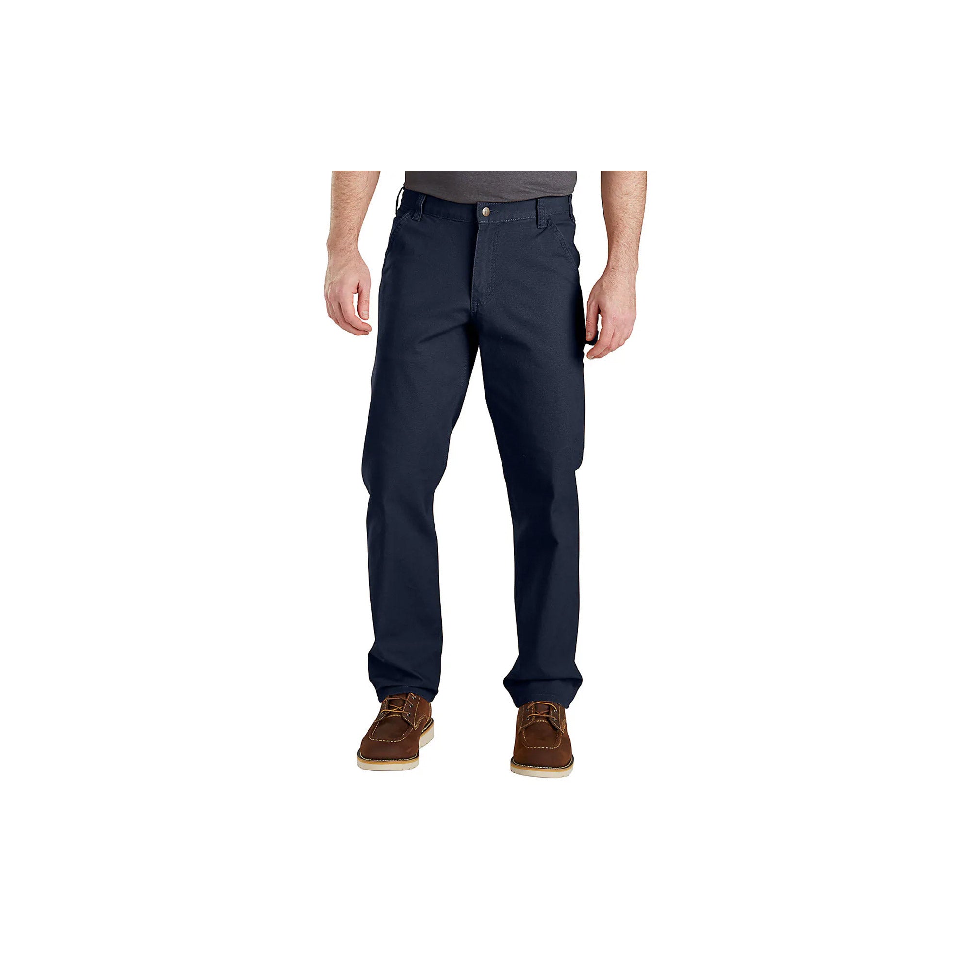 Carhartt Rugged Flex Relaxed Fit Duck Utility Work Pant Navy