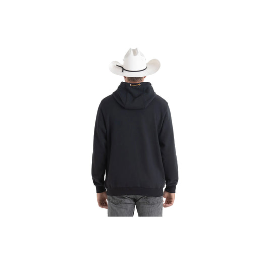 Thorogood HeavyWeight Brushed Embossed Logo Hoodie Back View