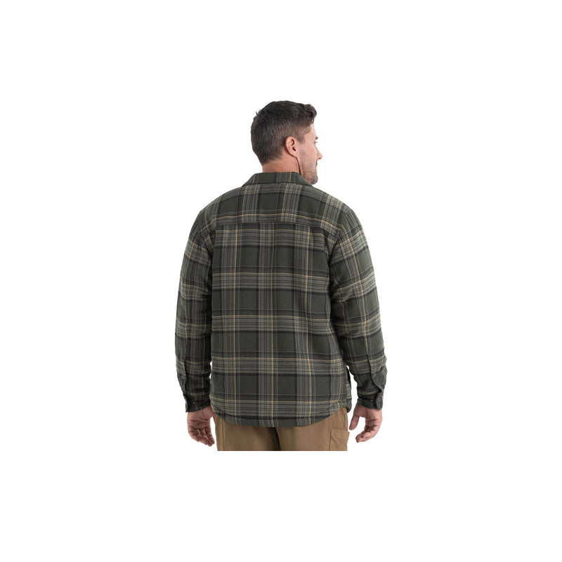 Load image into Gallery viewer, Thorogood Merrill Heavyweight Berber Lined Shirt Jacket Back View
