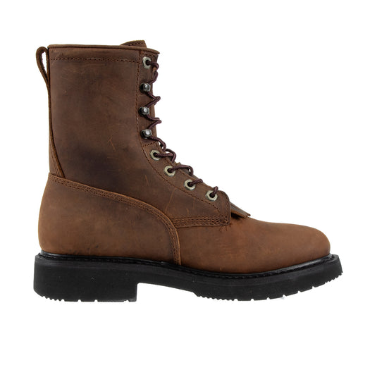 Justin Livestock 8 Inch Soft Toe Inner Profile