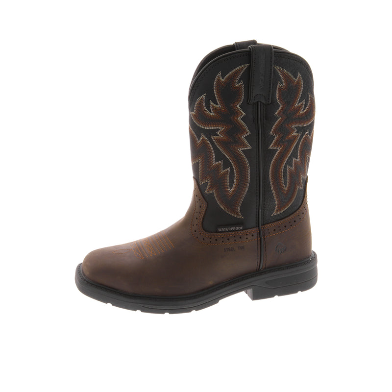 Load image into Gallery viewer, Wolverine Rancher Level Steel Toe Left Angle View

