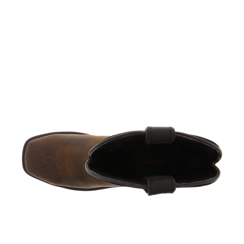 Load image into Gallery viewer, Wolverine Rancher Level Steel Toe Top View
