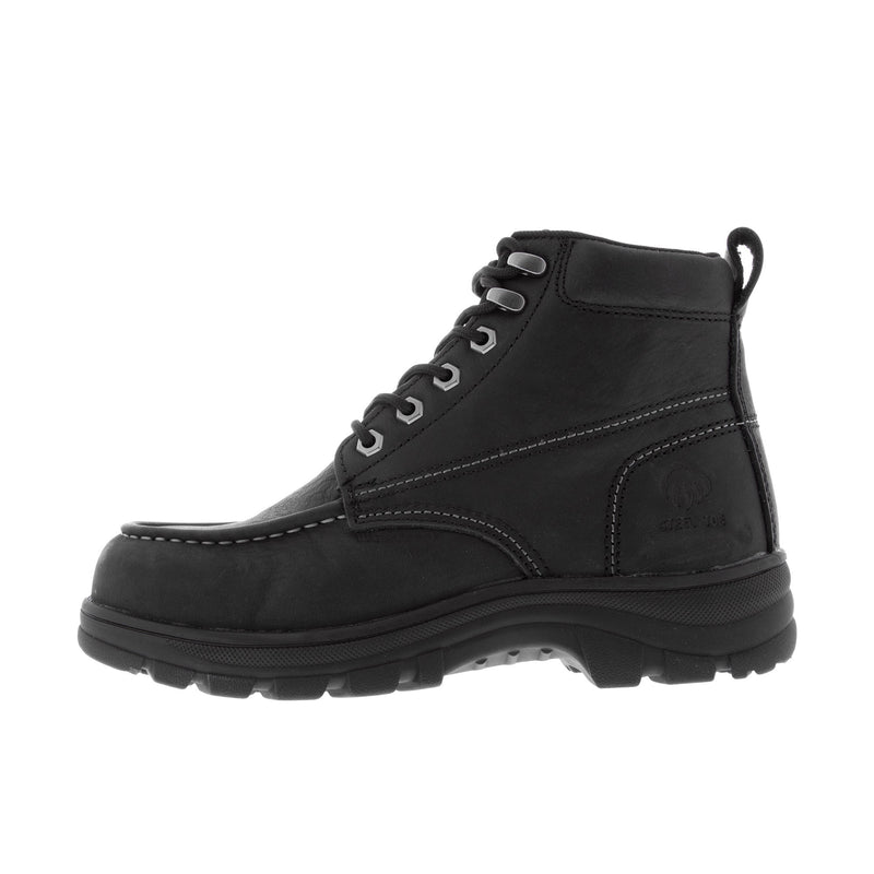 Wolverine Carlsbad Moc Toe Steel Toe Black – Shoeteria