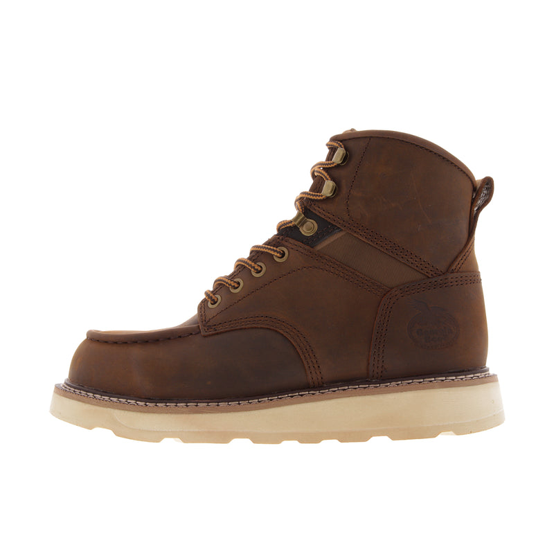 Load image into Gallery viewer, Georgia Boot Core 37 Wedge Moc Toe Steel Toe Left Profile
