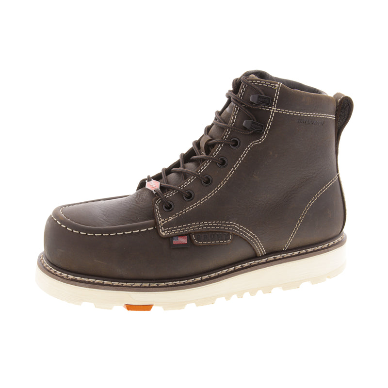 Load image into Gallery viewer, BRUNT Marin 6 Inch USA Welted Composite Toe Left Angle View
