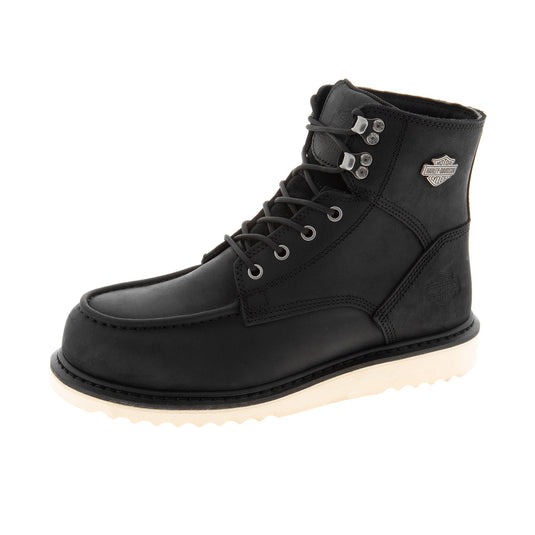 Harley Davidson Brosman Steel Toe Left Angle View