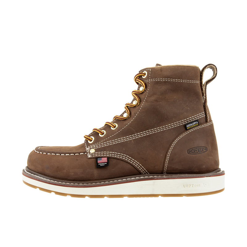 Load image into Gallery viewer, Keen Utility Liberty 6 Inch Carbon Toe Chestnut Gum
