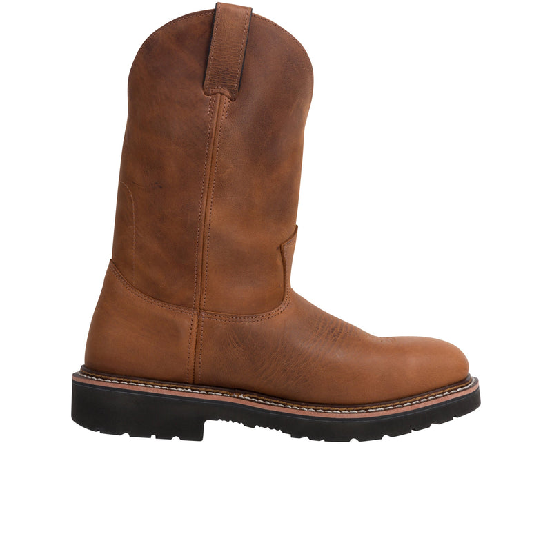 Load image into Gallery viewer, Justin Ames 11 Inch Square USA Steel Toe Inner Profile
