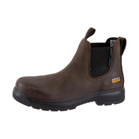 Ariat Turbo Chelsea H2O CSA Carbon Toe Rich Brown