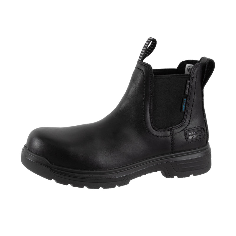 Load image into Gallery viewer, Ariat Turbo Chelsea H2O CSA Carbon Toe Black
