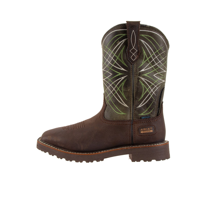 Load image into Gallery viewer, Ariat Activator H2O Soft Toe Dark Brown Green
