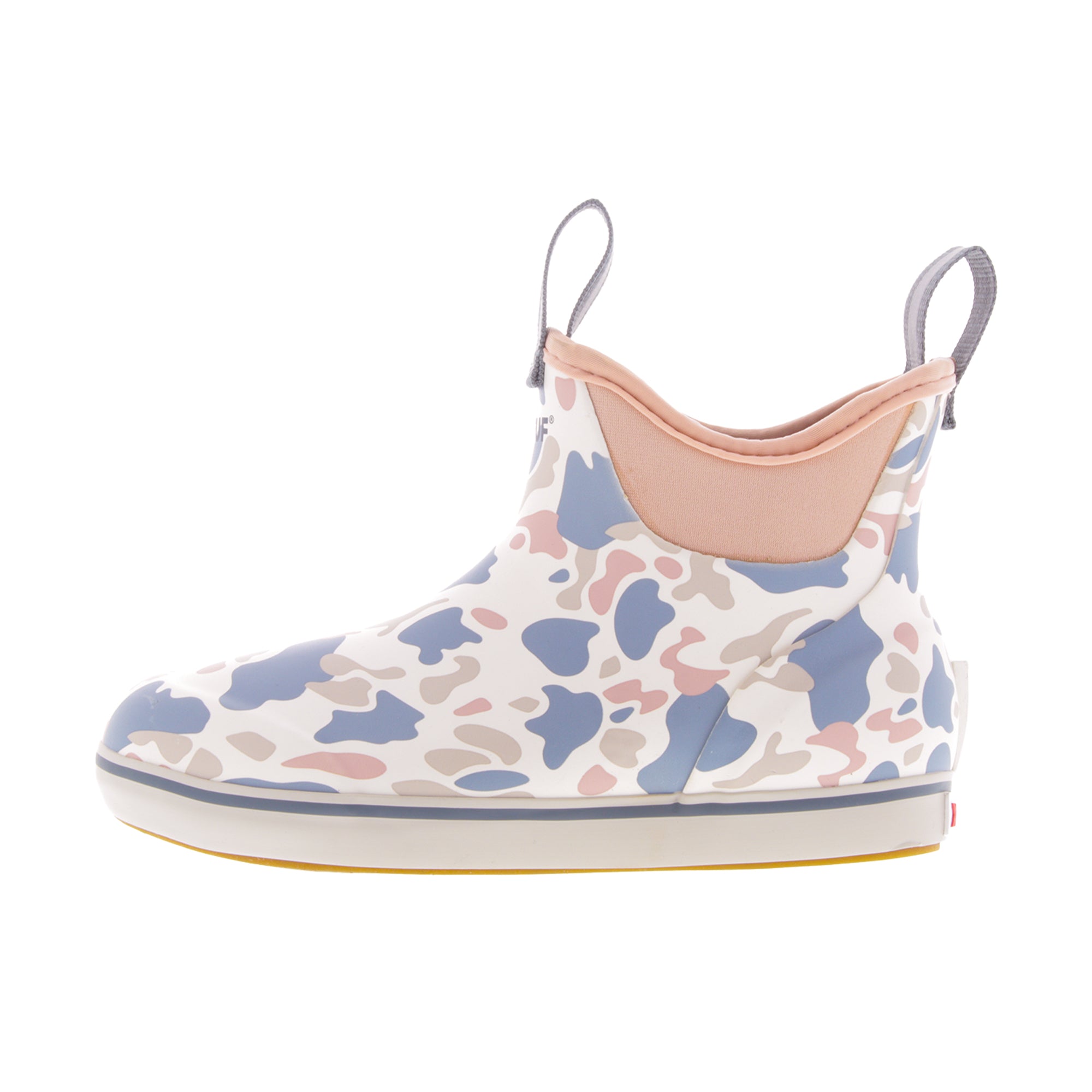 Xtratuf Womens Ankle Deck Boot Ivory Duck Camo