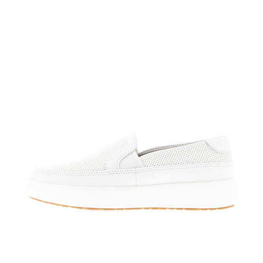 SAS Womens Chuy Loafer White Perf
