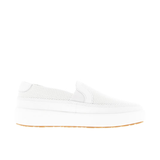 SAS Womens Chuy Loafer White Perf