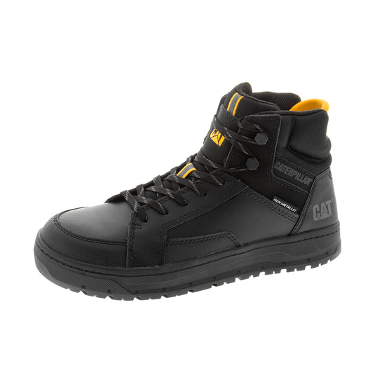Caterpillar Streamline Court Mid Composite Toe Left Angle View