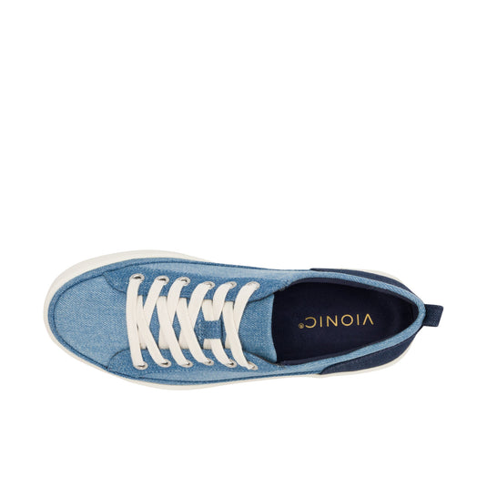 Vionic Womens Winny Sneaker Light Denim