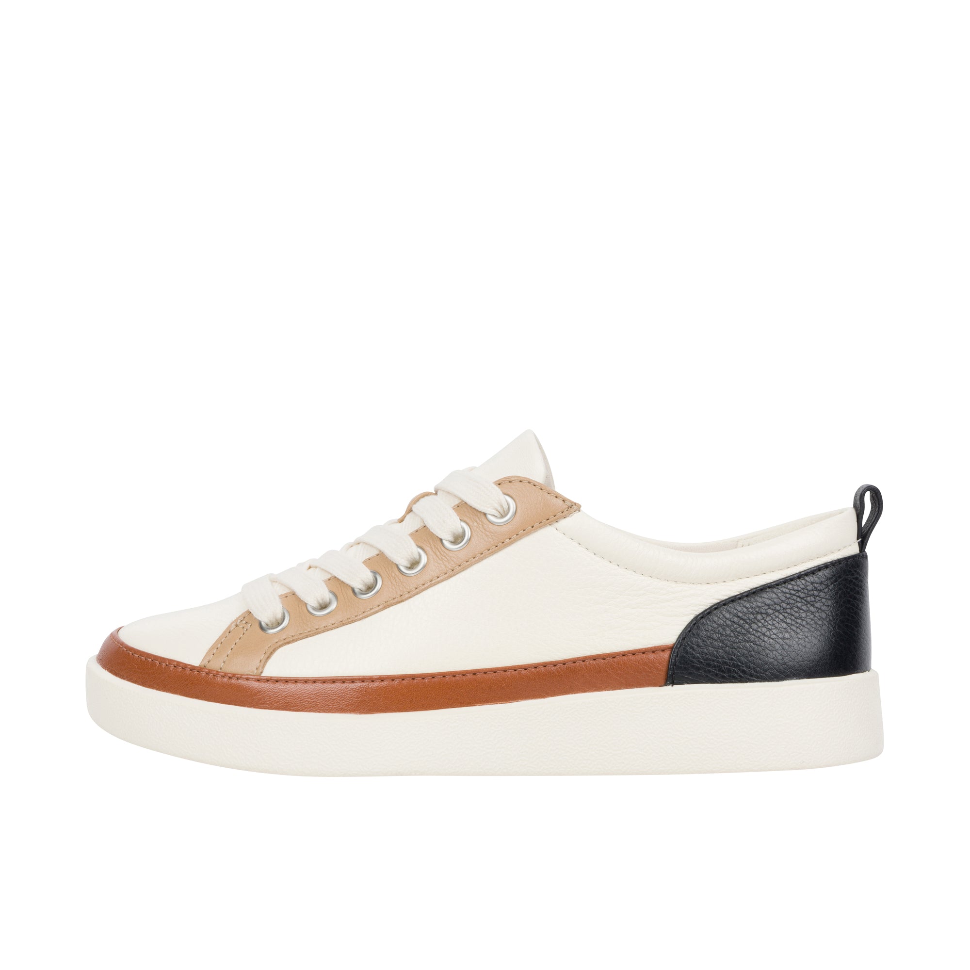 Vionic Womens Winny Sneaker Ivory Black