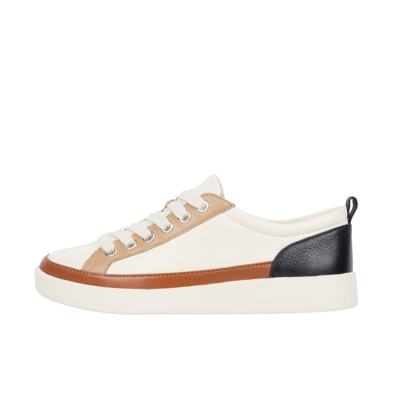 Load image into Gallery viewer, Vionic Womens Winny Sneaker Ivory Black
