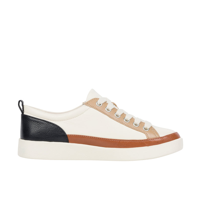Load image into Gallery viewer, Vionic Womens Winny Sneaker Ivory Black
