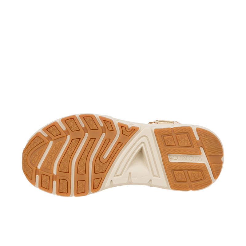 Load image into Gallery viewer, Vionic Womens Walk Max Wanderer Sandal Parchment Gold
