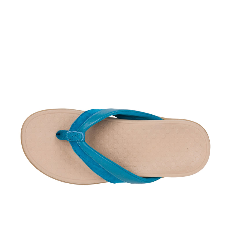 Load image into Gallery viewer, Vionic Womens Shore Toe Post Sandal Celestial Teal
