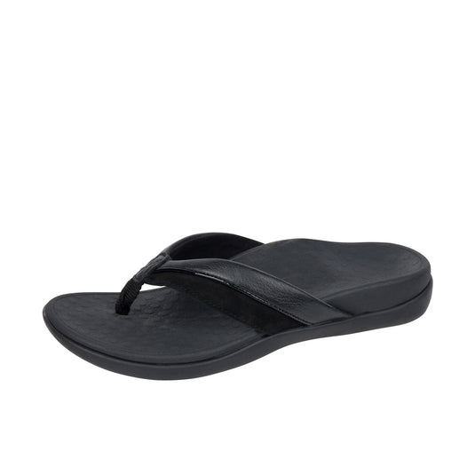 Vionic Womens Shore Toe Post Sandal Black