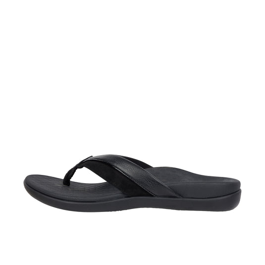 Vionic Womens Shore Toe Post Sandal Black