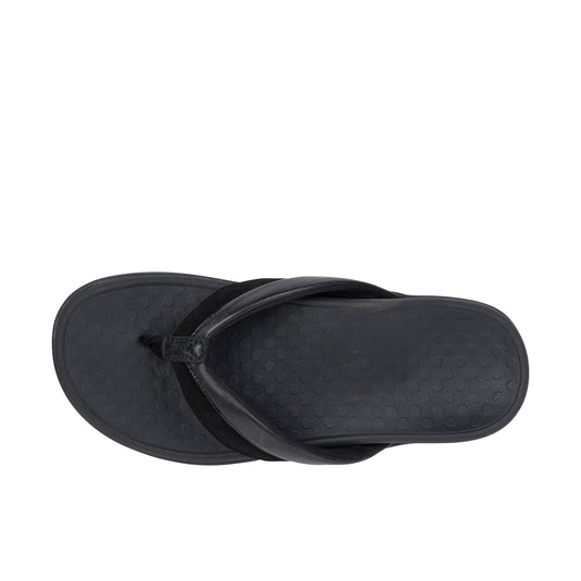 Vionic Womens Shore Toe Post Sandal Black