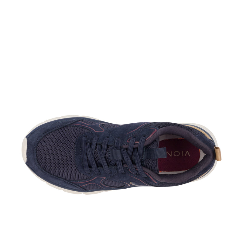 Load image into Gallery viewer, Vionic Womens Walk Parkside Sneaker Navy Blazer Jubilee

