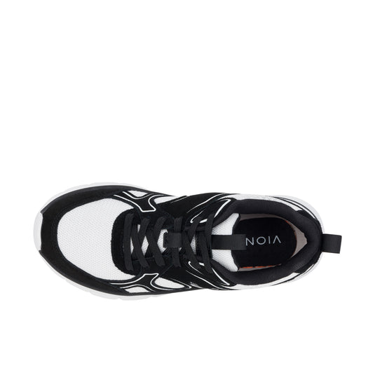 Vionic Womens Walk Parkside Sneaker White Black