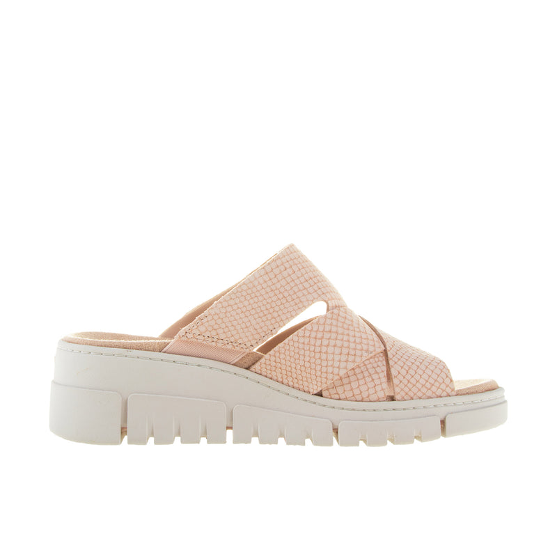 Load image into Gallery viewer, Vionic Womens Uptown Sunset Wedge Sandal Cameo Rose
