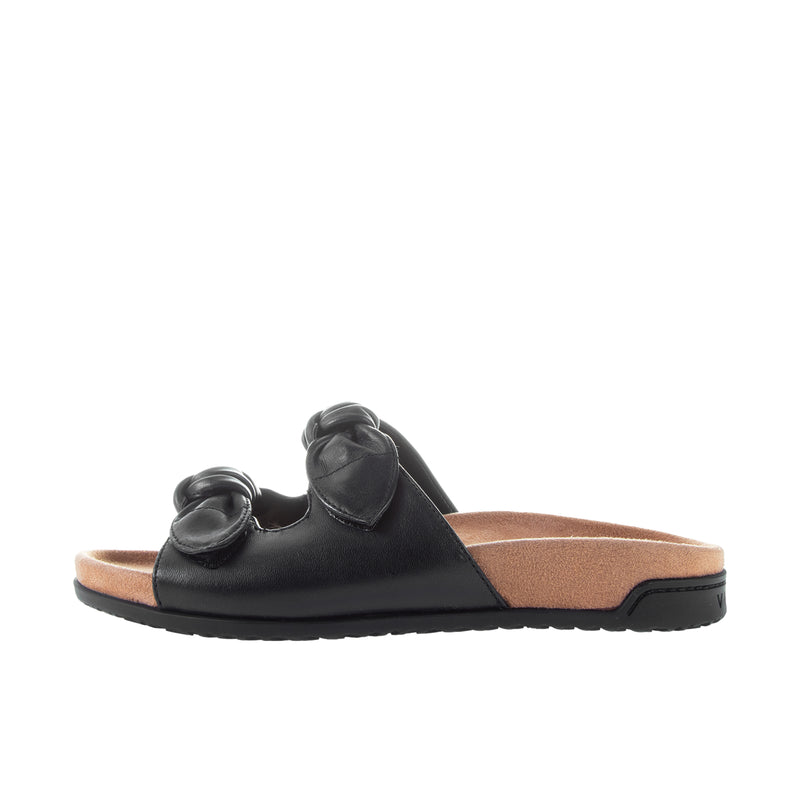 Load image into Gallery viewer, Vionic Womens Elara Slide Sandal Black
