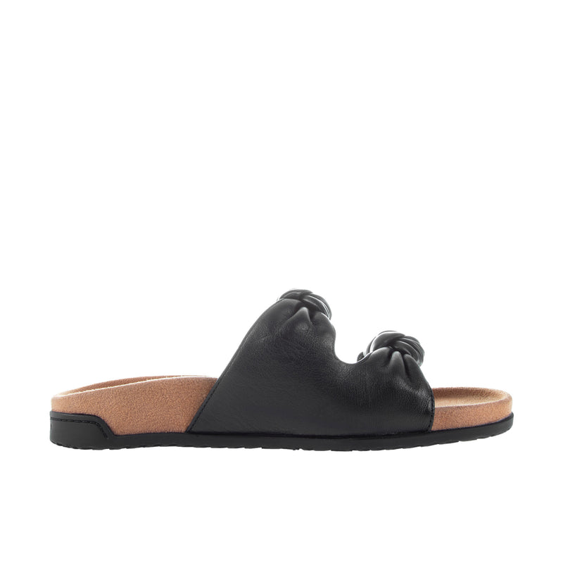 Load image into Gallery viewer, Vionic Womens Elara Slide Sandal Black
