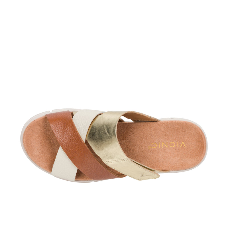 Load image into Gallery viewer, Vionic Journey Wedge Uptown Sunset Top View
