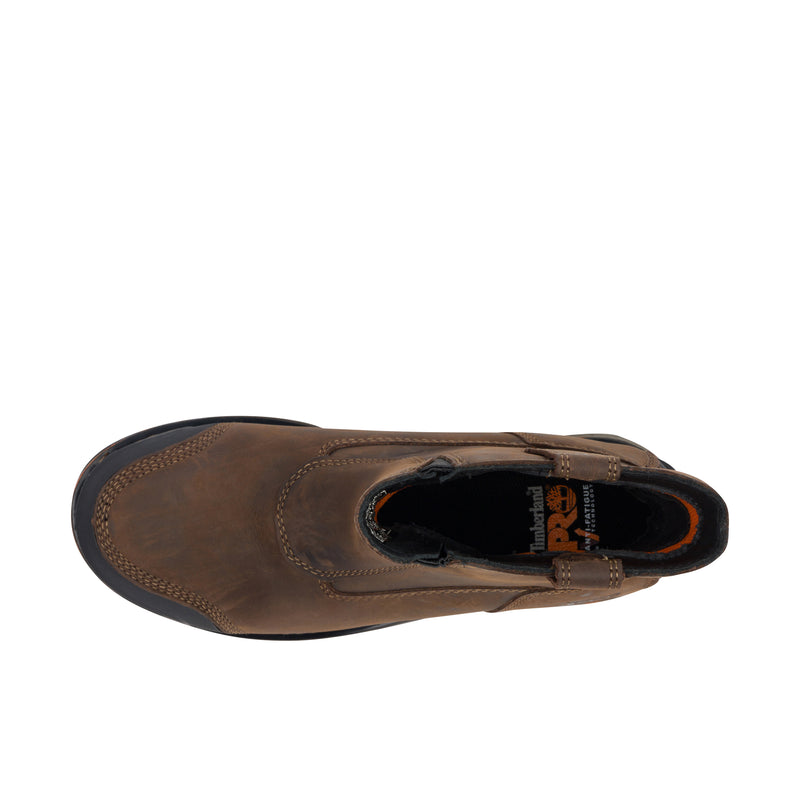 Load image into Gallery viewer, Timberland Pro True Grit Chelsea Nano Composite Toe Top View
