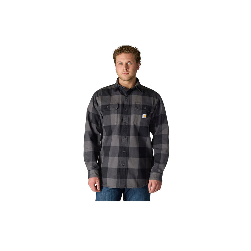 Load image into Gallery viewer, Carhartt Loose Fit Heavyweight Flannel Long Front View

