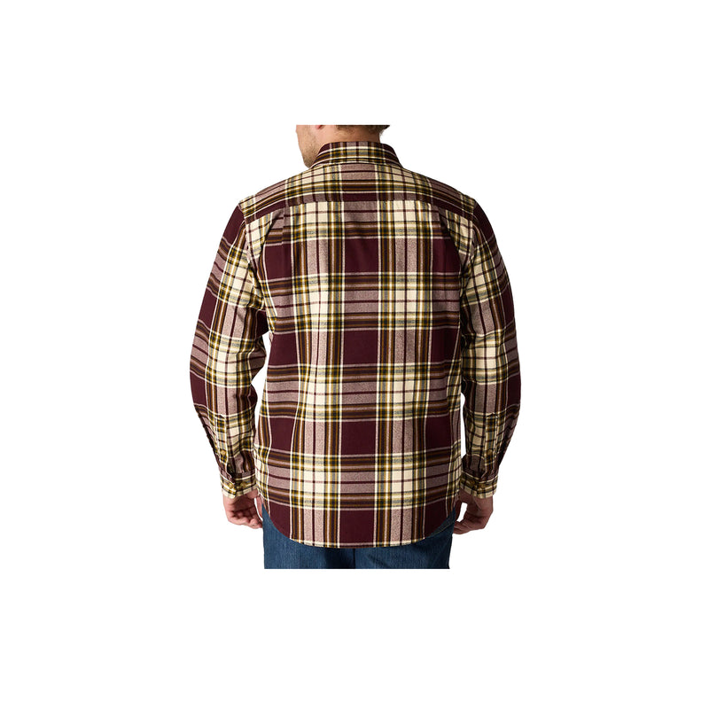 Load image into Gallery viewer, Carhartt Loose Fit Heavyweight Flannel Long Back View
