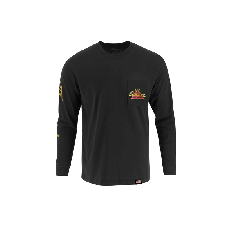 Load image into Gallery viewer, Thorogood Made In USA Long Sleeve Pocket Tee Front View
