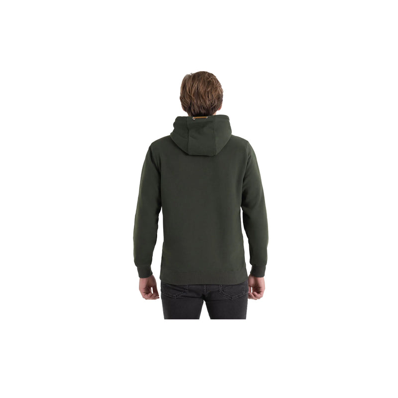 Load image into Gallery viewer, Thorogood Heavyweight Brushed Embossed Logo Hoodie Back View

