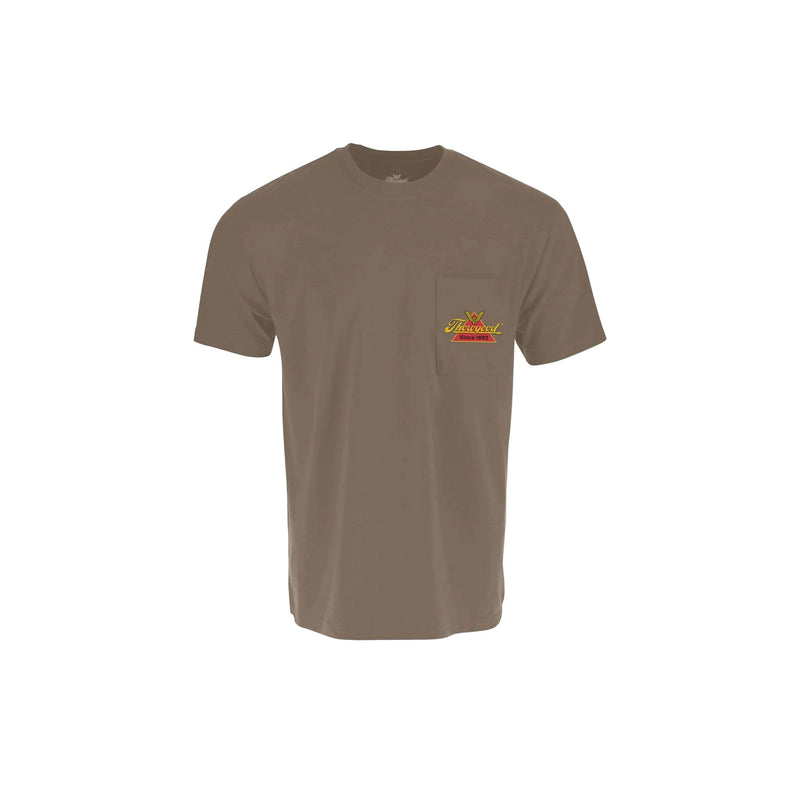 Load image into Gallery viewer, Thorogood Made In USA Eagle Shield Pocket Tee Front View
